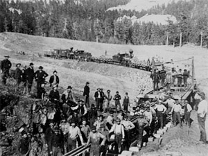 High Line construction, 1890